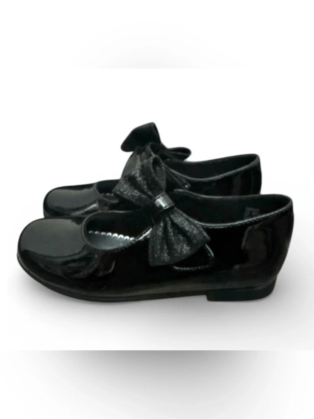 Authentic Rachel Shoes little toddler girl patent bow Mary Jane dress shoes sz 9